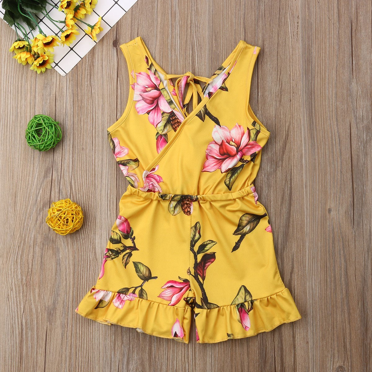 Baby girl Floral Outfits Clothes - Tiff's Treasures