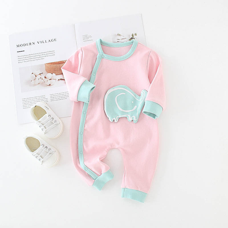 Baby one-piece romper cotton baby - Tiff's Treasures