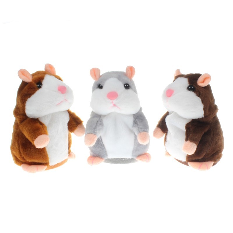 Little Talking Hamster Toy, 15CM - Tiff's Treasures