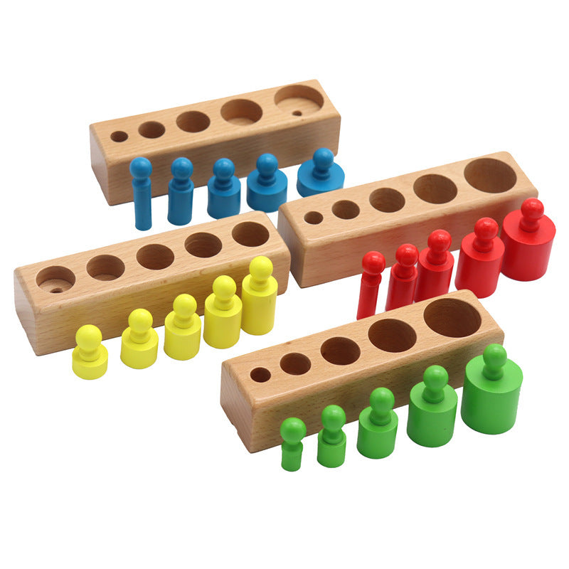 Montessori kindergarten early education toy building blocks - Tiff's Treasures