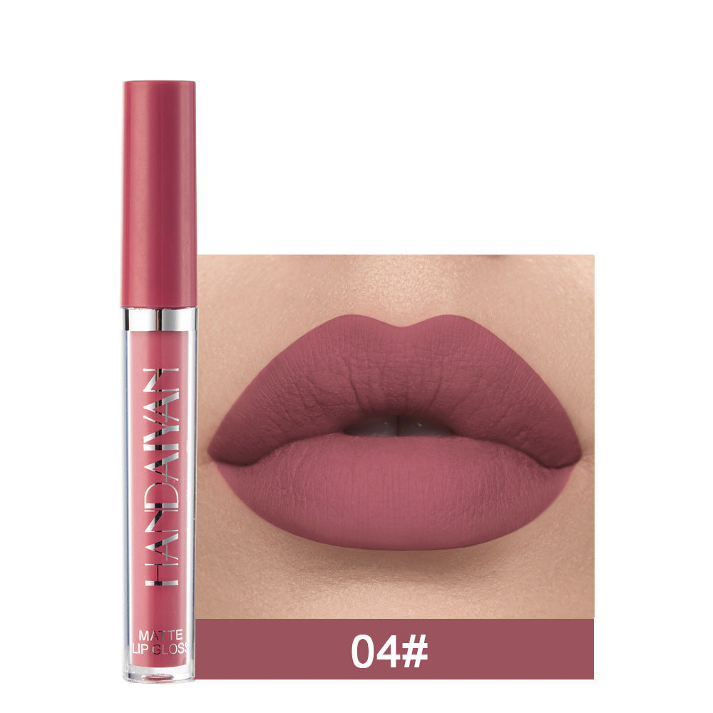Matte Non-stick Cup Lip Gloss, Non-fading Matte Liquid Lipstick - Tiff's Treasures