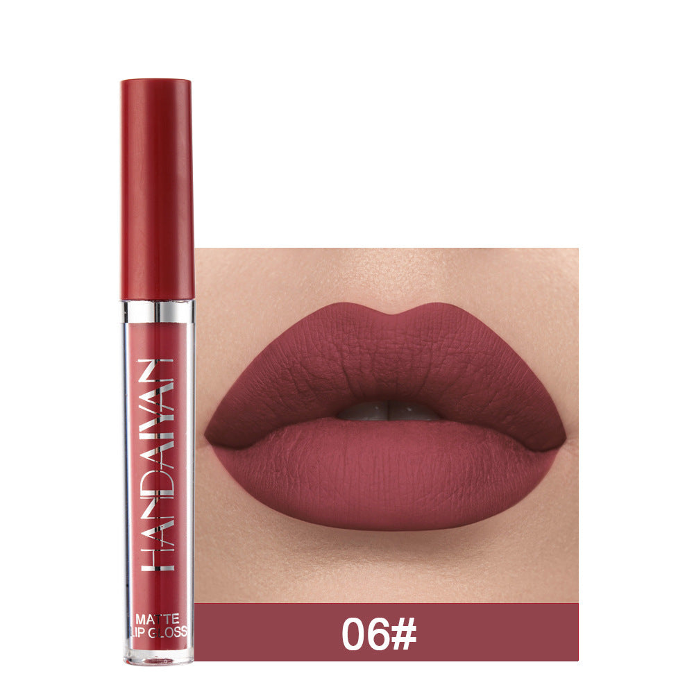 Matte Non-stick Cup Lip Gloss, Non-fading Matte Liquid Lipstick - Tiff's Treasures