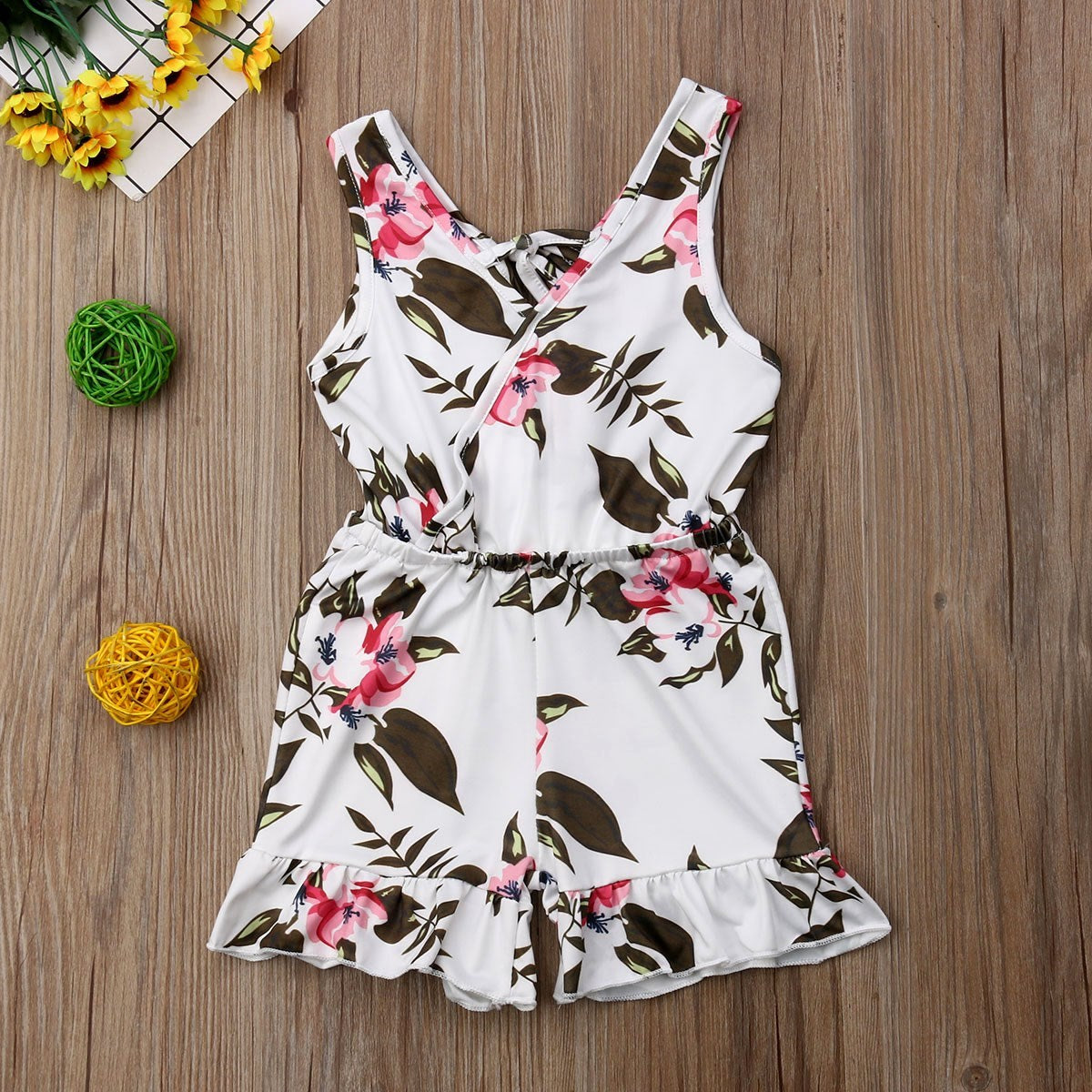 Baby girl Floral Outfits Clothes - Tiff's Treasures