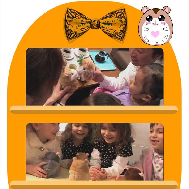 Little Talking Hamster Toy, 15CM - Tiff's Treasures