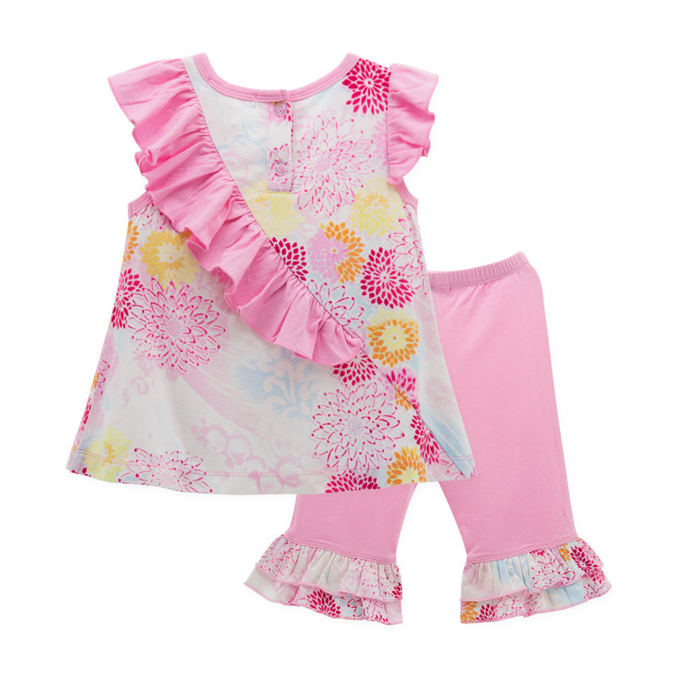 Summer Children's Clothing Bamboo Fiber Baby Clothing - Tiff's Treasures