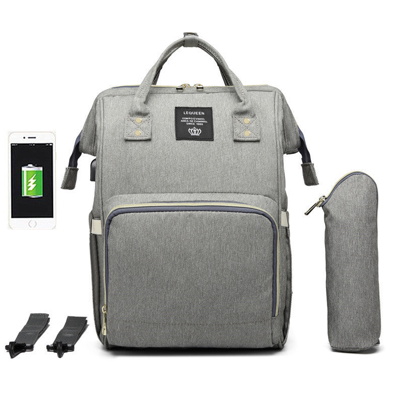 LEQUEEN Multifunctional Large Capacity Mummy Bag - Tiff's Treasures