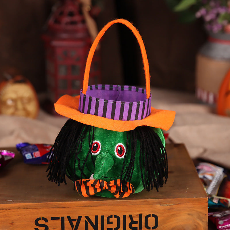 Halloween Candy Bags Cute Gift Bag Pumpkin Witch Candy Boxes - Tiff's Treasures