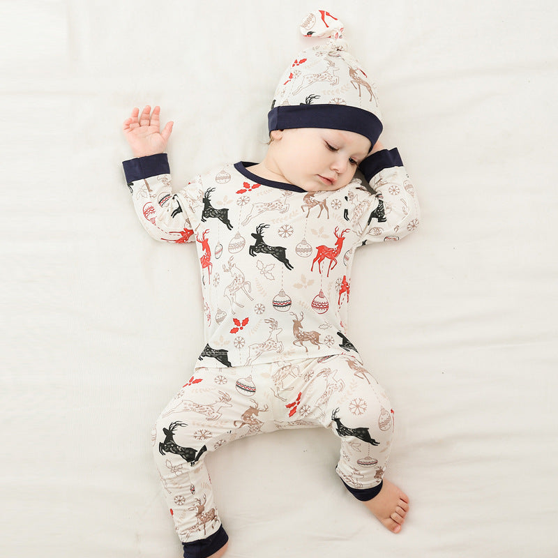 Children's Bamboo Fiber Baby Pajamas - Tiff's Treasures