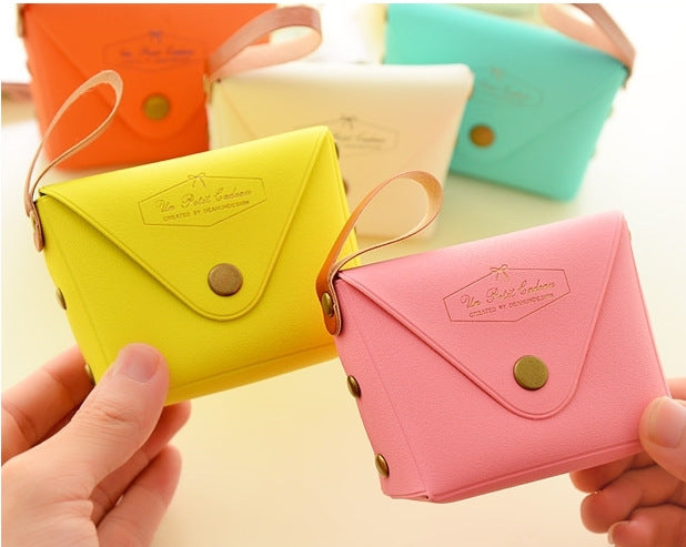Cute Candy Color Key Case Macaron Coin Purse - Tiff's Treasures