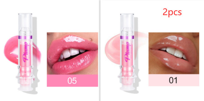 New Tube Lip Rich Lip Color Slightly Spicy Lip Honey Lip Glass Mirror Face Lip Mirror Liquid Lipstick - Tiff's Treasures