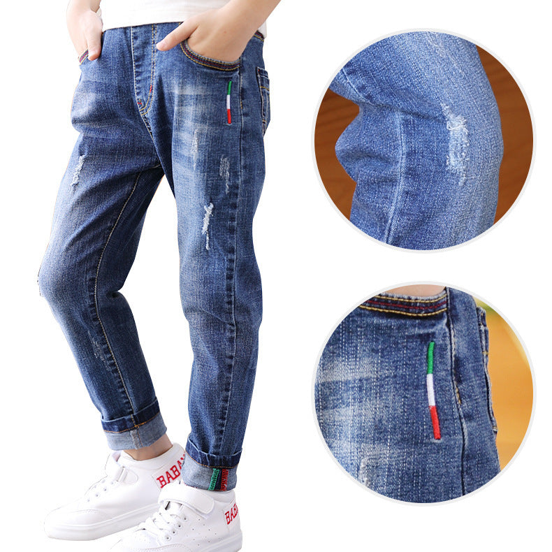 Boys' denim trousers - Tiff's Treasures