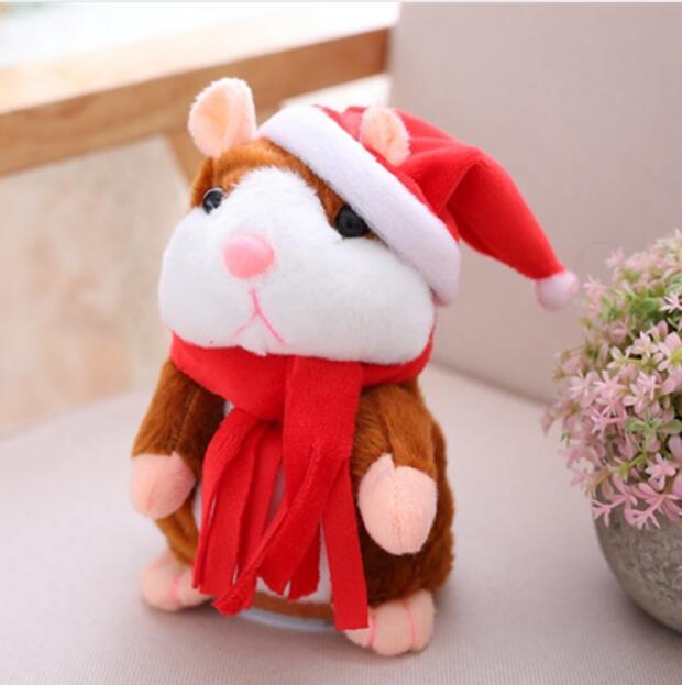 Little Talking Hamster Toy, 15CM - Tiff's Treasures