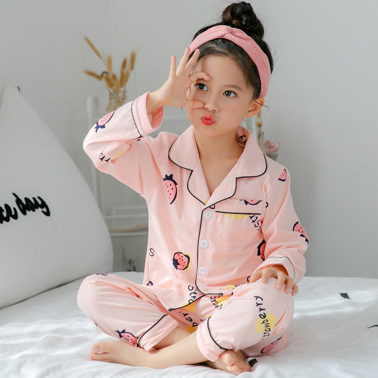 Cotton pajamas for children - Tiff's Treasures