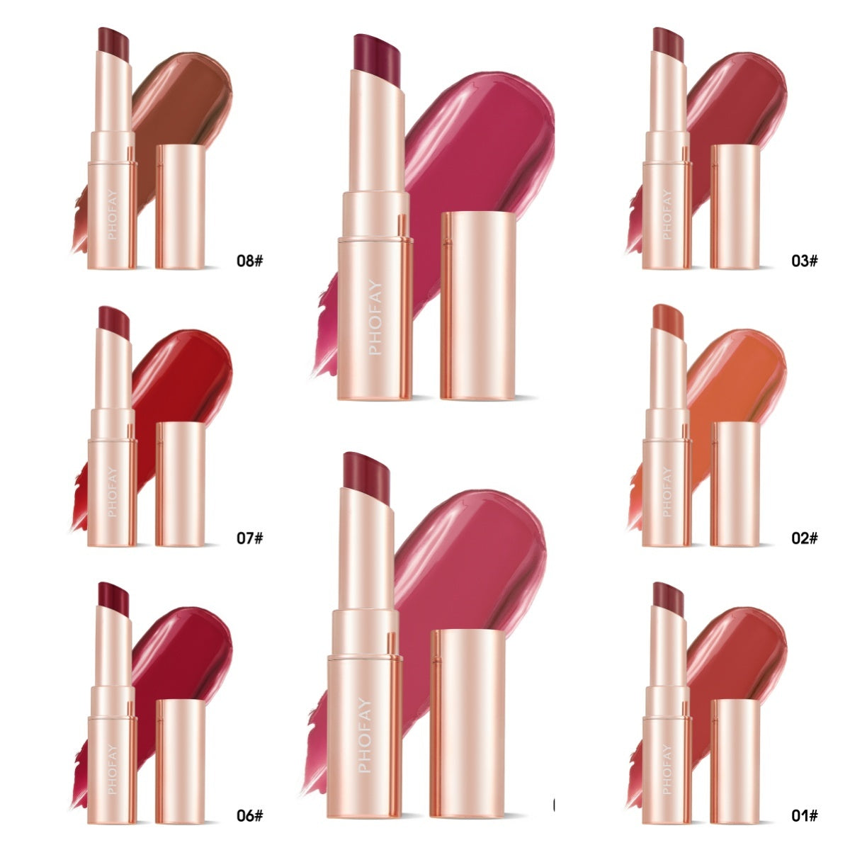 PHOFAY Moisturizing Lipstick - Tiff's Treasures