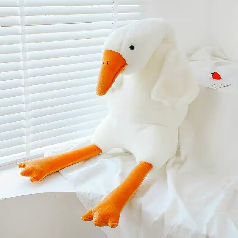 Cute Big White Geese Pillow Plush Toy - Tiff's Treasures