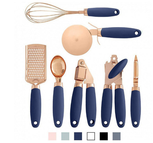 Vegetable Peeler Set, Copper Plated Kitchen Peeling Tools for Fruits & PotatoesKitchen - Tiff's Treasures