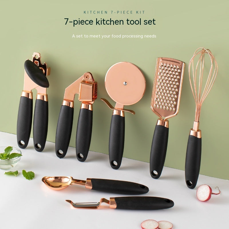 Vegetable Peeler Set, Copper Plated Kitchen Peeling Tools for Fruits & PotatoesKitchen - Tiff's Treasures