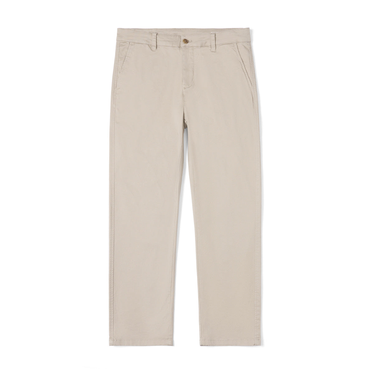 Men’s Business Casual Cropped Pants – Stretch Cotton Slim Fit Office Trousers - Tiff's Treasures