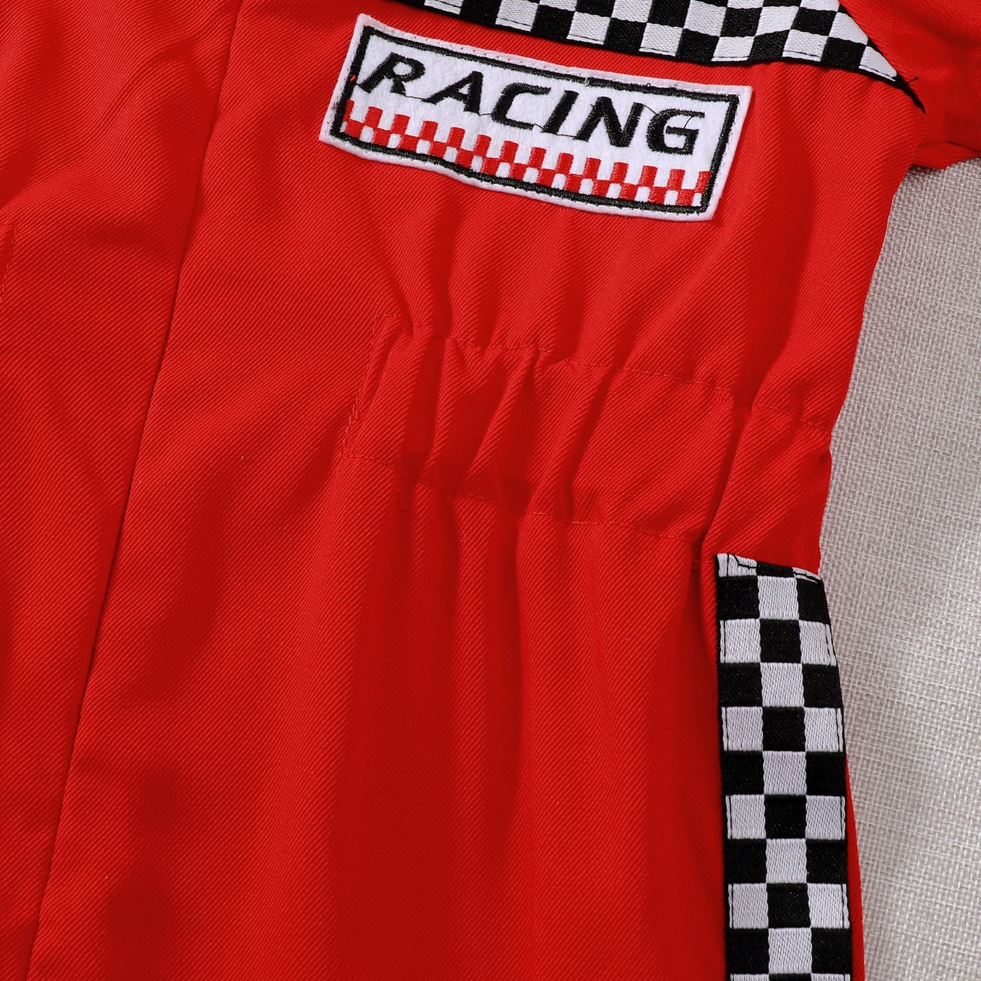 Toddler Girls Boys Racing Driver Jumpsuit, Racer Outfit, Halloween Christmas Carnival Party Race Car Driver Clothing Set - Tiff's Treasures