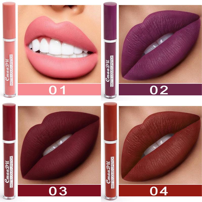 Women's Non-stick Cup Waterproof Matte Lipstick - Tiff's Treasures