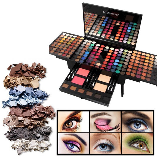 180 Colors Eyes Shadow Blush Set Personalized Piano-shaped Makeup Palette Box - Tiff's Treasures