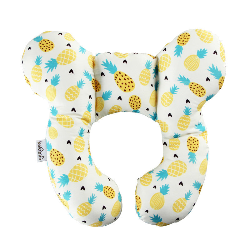 Infant Pillow  Baby Bed  U-Shaped Safety Seat  Neck Guard  Fixed Stereotyped Stroller Pillow - Tiff's Treasures