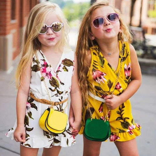 Baby girl Floral Outfits Clothes - Tiff's Treasures