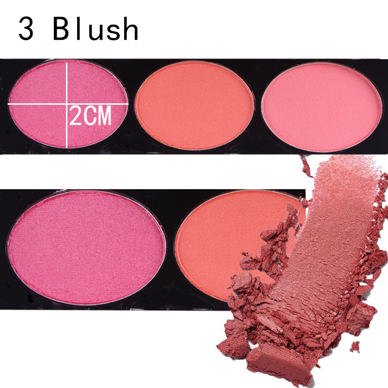 MISS ROSE 144 color 3 color 3 Color Eyeshadow blush eyebrow makeup makeup makeup kit special wholesale - Tiff's Treasures