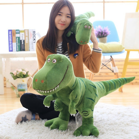New Dinosaur Plush Toys Cartoon Tyrannosaurus Cute Stuffed Toy Dolls For Kids Children Birthday Gift - Tiff's Treasures