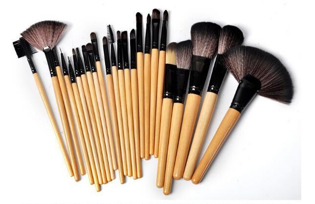 Makeup Brush Sets Professional Cosmetics Brushes Eyebrow Powder Foundation Shadows Pinceaux Make Up Tools. Gift Bag Of 24 Pcs. - Tiff's Treasures