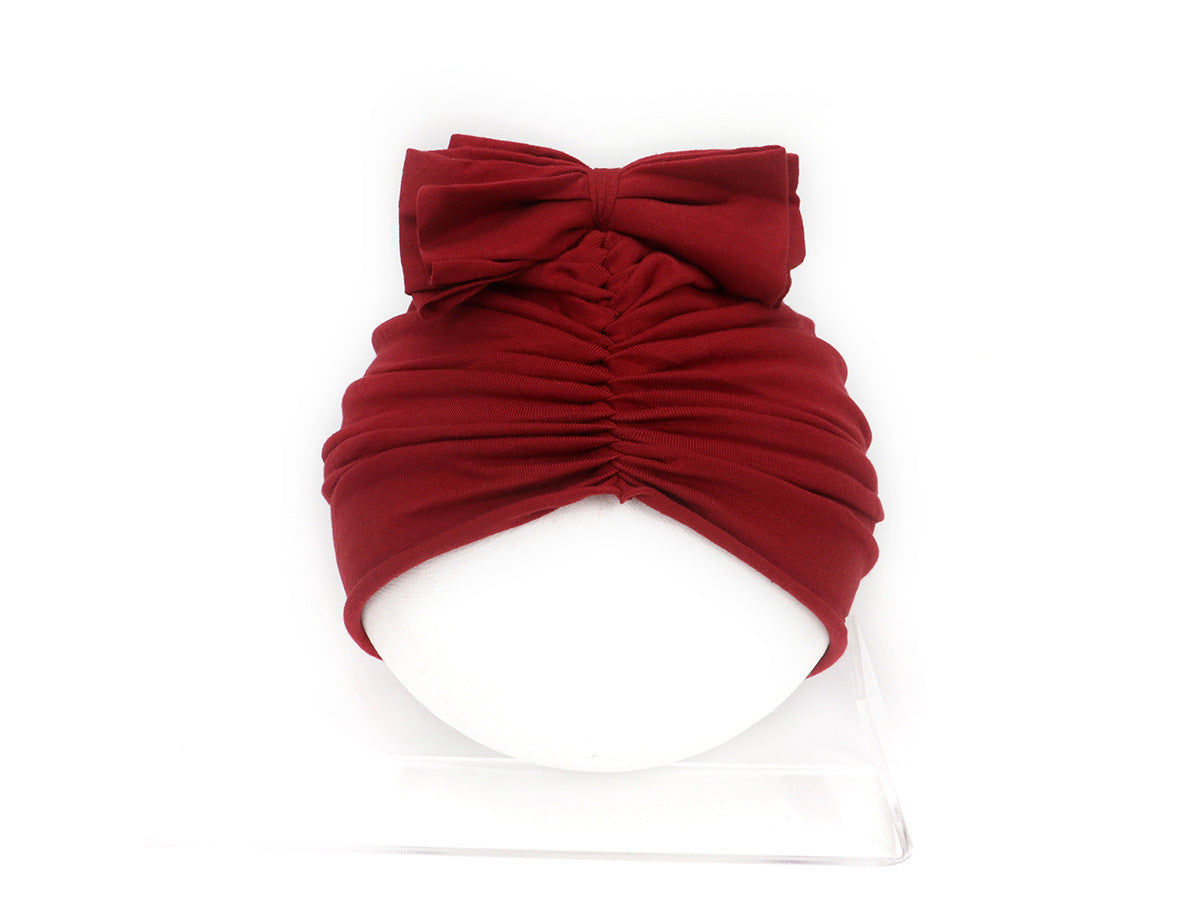 Cute Baby Hat Newborn Soft Baby Girl Hat Turban Infant Toddler Baby Cap Bonnet Headwraps - Tiff's Treasures