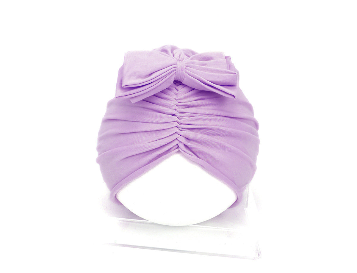 Cute Baby Hat Newborn Soft Baby Girl Hat Turban Infant Toddler Baby Cap Bonnet Headwraps - Tiff's Treasures