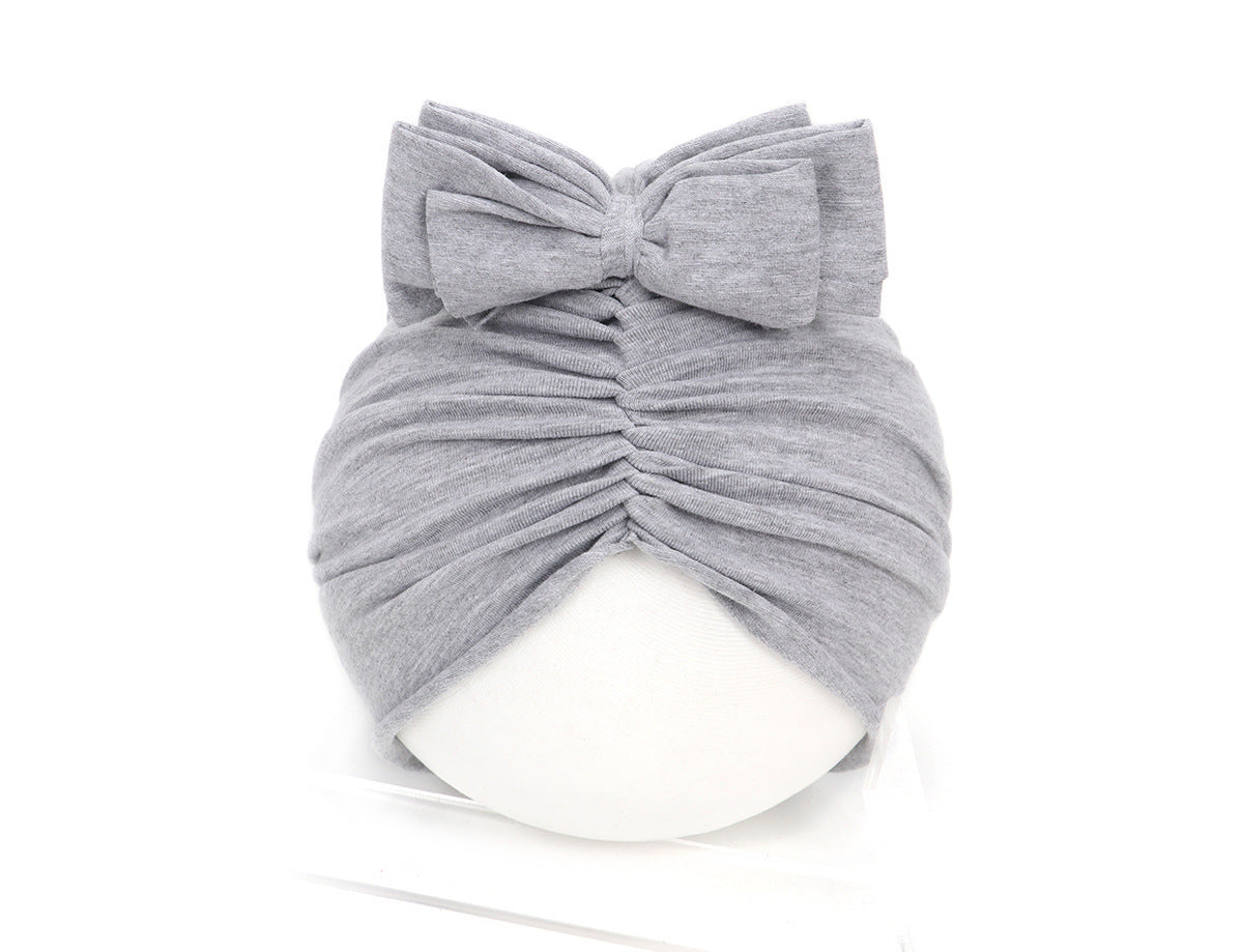 Cute Baby Hat Newborn Soft Baby Girl Hat Turban Infant Toddler Baby Cap Bonnet Headwraps - Tiff's Treasures