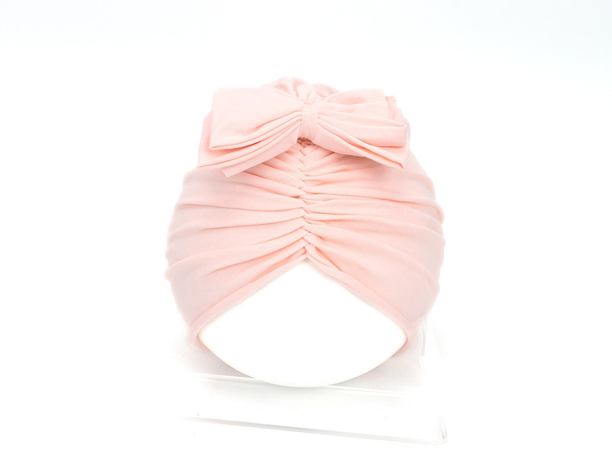 Cute Baby Hat Newborn Soft Baby Girl Hat Turban Infant Toddler Baby Cap Bonnet Headwraps - Tiff's Treasures