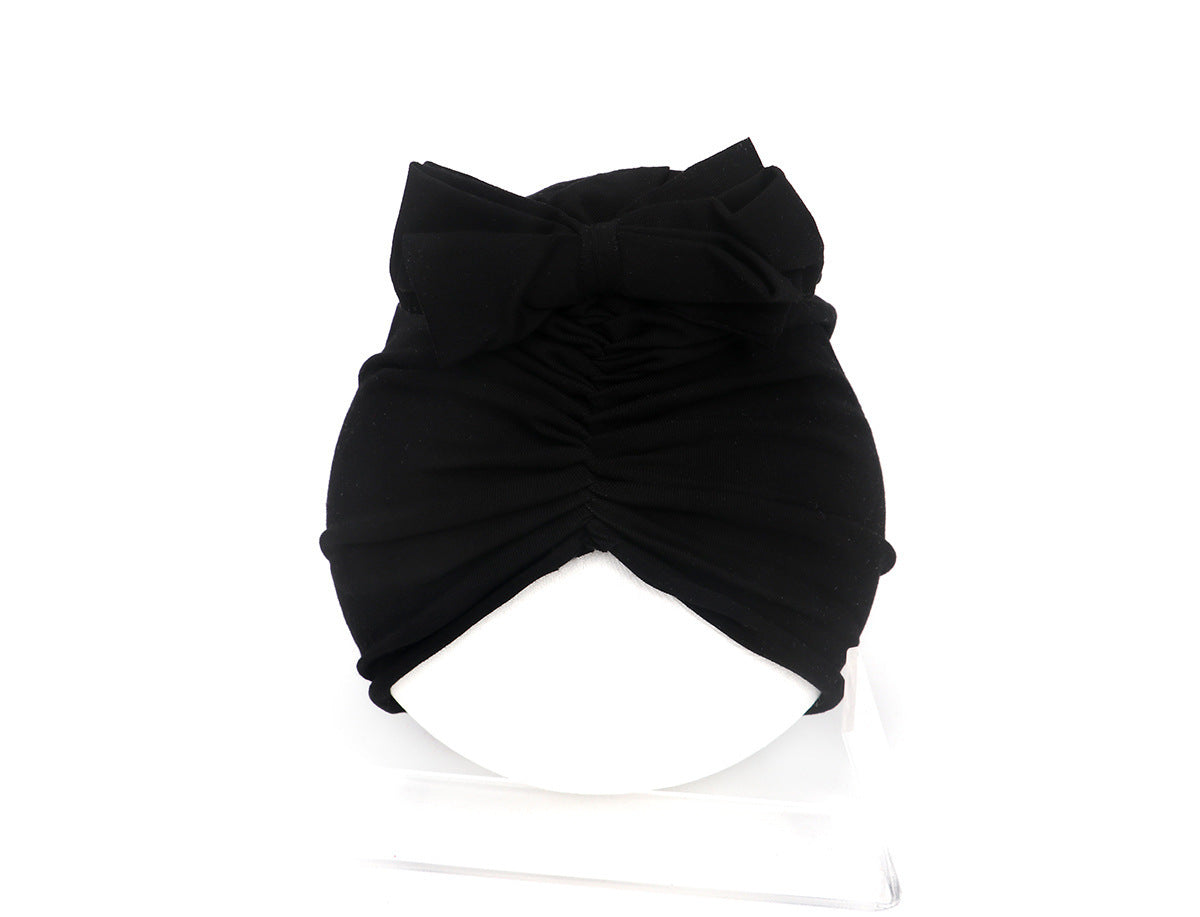 Cute Baby Hat Newborn Soft Baby Girl Hat Turban Infant Toddler Baby Cap Bonnet Headwraps - Tiff's Treasures