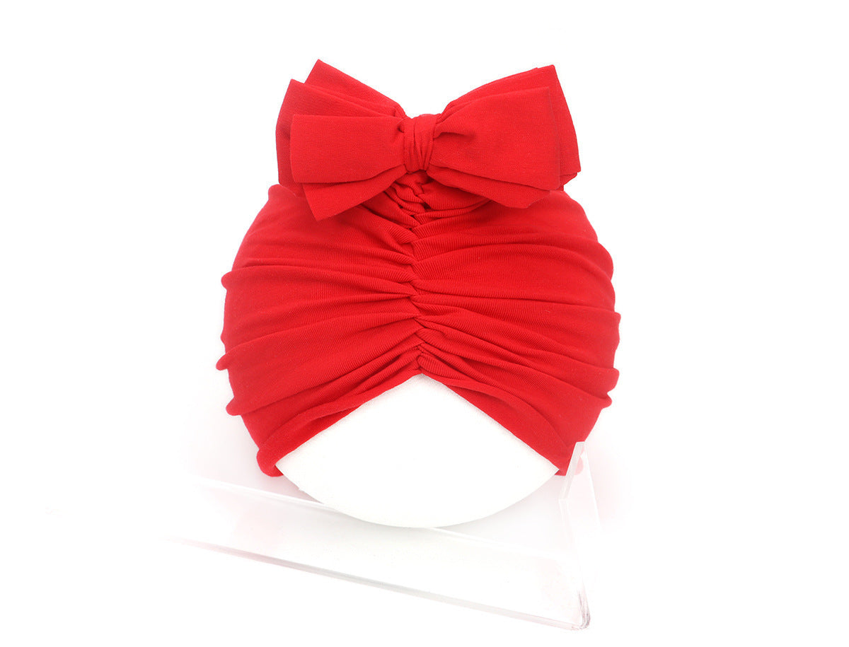 Cute Baby Hat Newborn Soft Baby Girl Hat Turban Infant Toddler Baby Cap Bonnet Headwraps - Tiff's Treasures