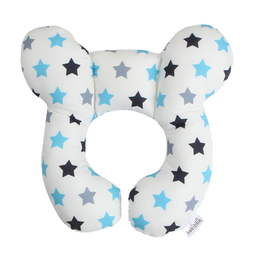 Infant Pillow  Baby Bed  U-Shaped Safety Seat  Neck Guard  Fixed Stereotyped Stroller Pillow - Tiff's Treasures