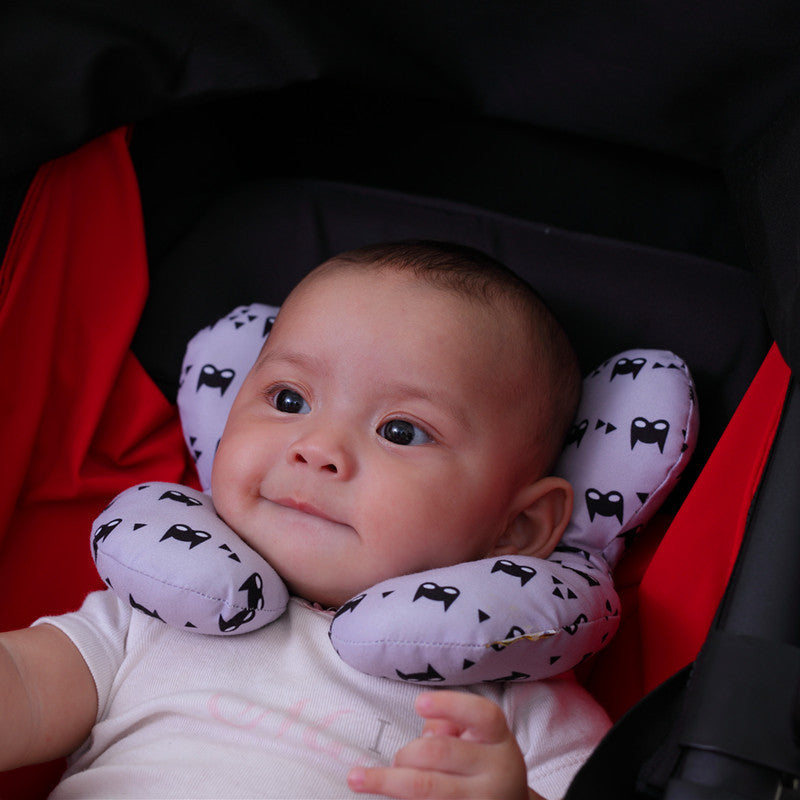 Infant Pillow  Baby Bed  U-Shaped Safety Seat  Neck Guard  Fixed Stereotyped Stroller Pillow - Tiff's Treasures
