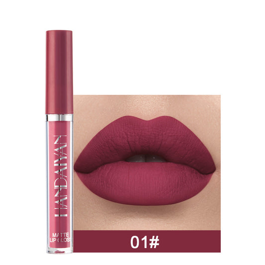 Matte Non-stick Cup Lip Gloss, Non-fading Matte Liquid Lipstick - Tiff's Treasures