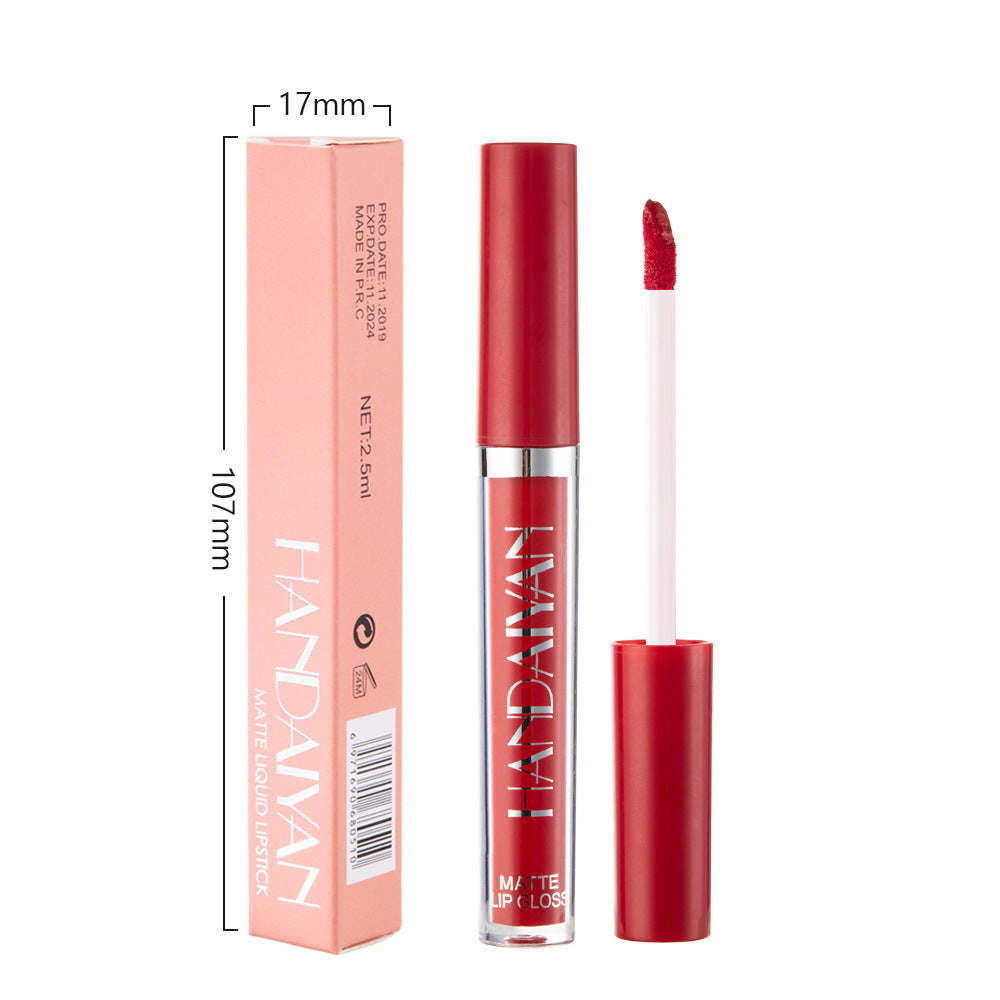 Matte Non-stick Cup Lip Gloss, Non-fading Matte Liquid Lipstick - Tiff's Treasures