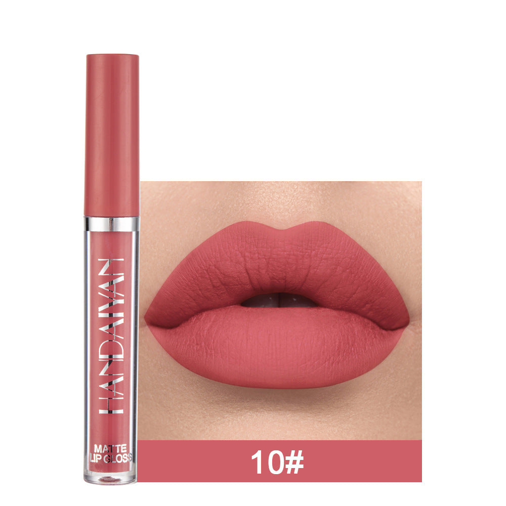 Matte Non-stick Cup Lip Gloss, Non-fading Matte Liquid Lipstick - Tiff's Treasures