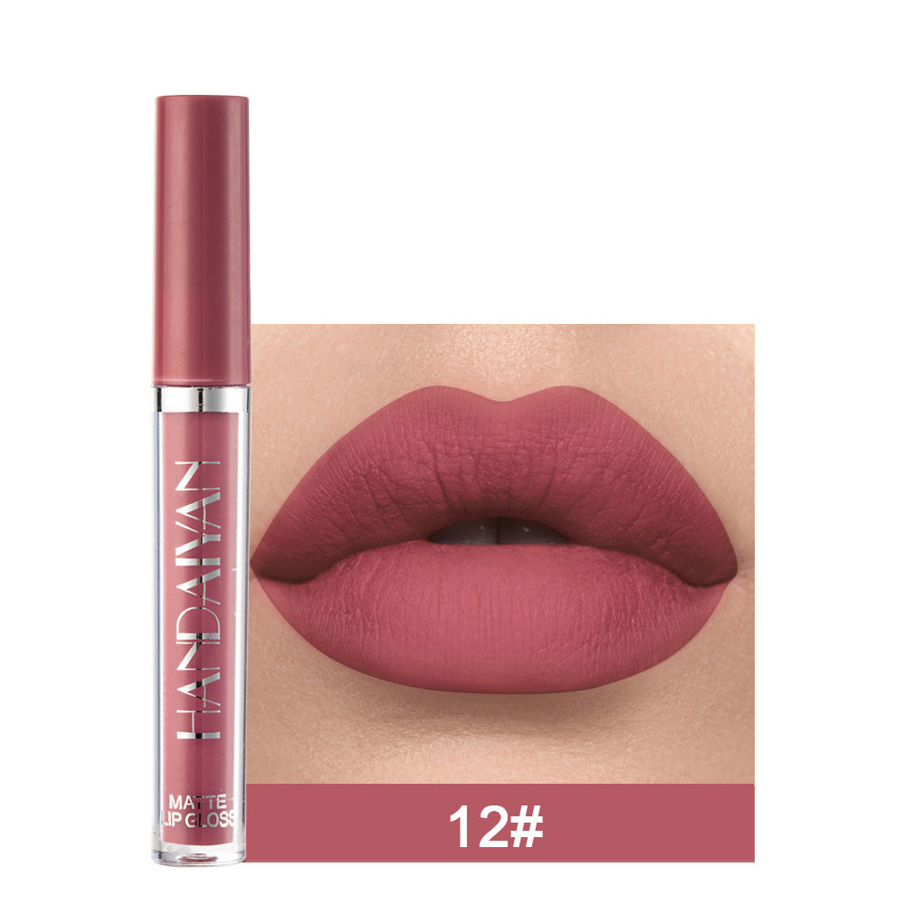 Matte Non-stick Cup Lip Gloss, Non-fading Matte Liquid Lipstick - Tiff's Treasures