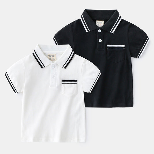 Boys' T-Shirt Summer Polo Shirt - Tiff's Treasures