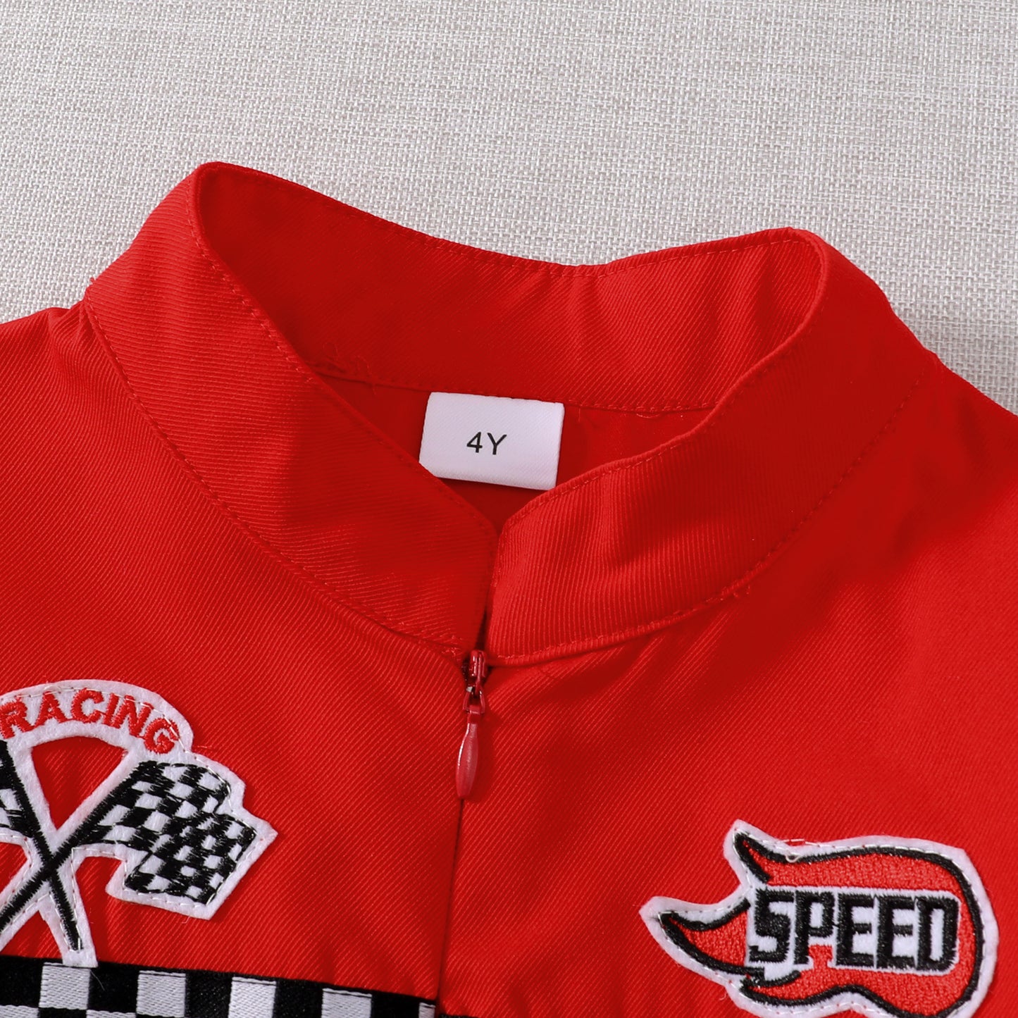 Toddler Girls Boys Racing Driver Jumpsuit, Racer Outfit, Halloween Christmas Carnival Party Race Car Driver Clothing Set - Tiff's Treasures