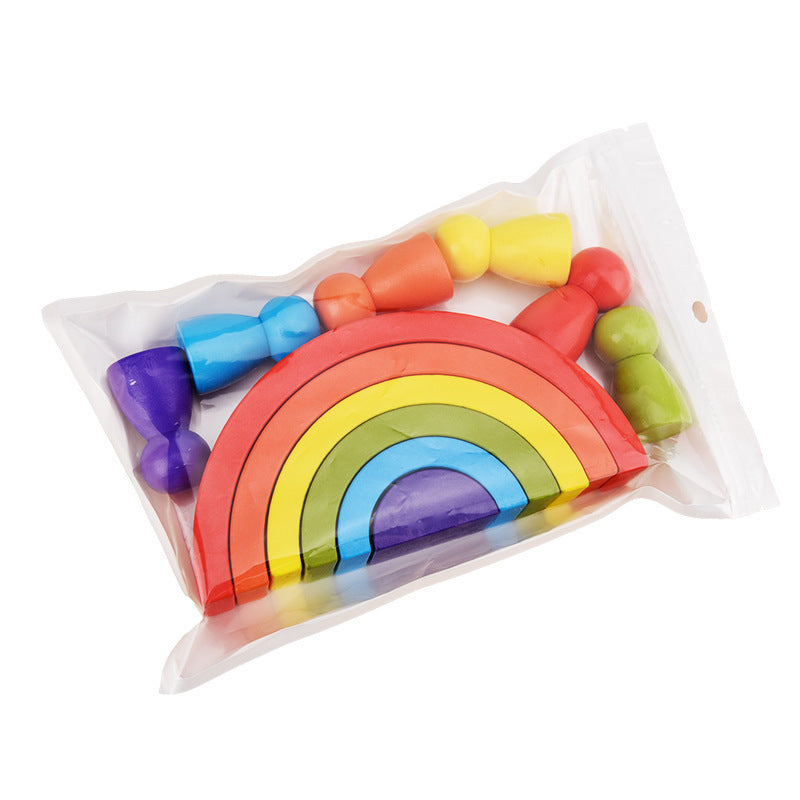 Rainbow arched building blocks - Tiff's Treasures
