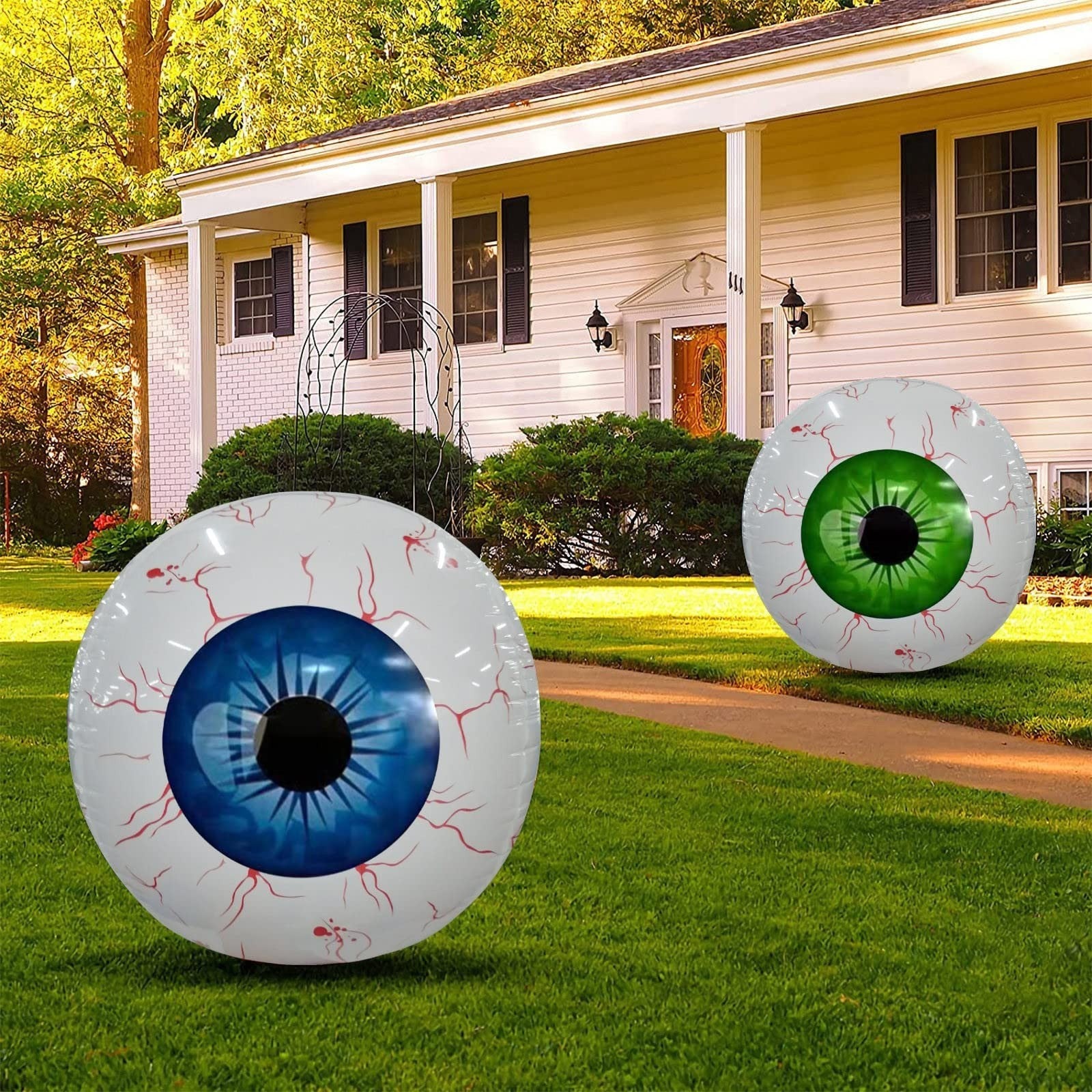 Halloween Eyeball Balloon Halloween Inflatable - Tiff's Treasures