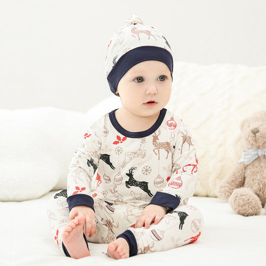 Children's Bamboo Fiber Baby Pajamas - Tiff's Treasures