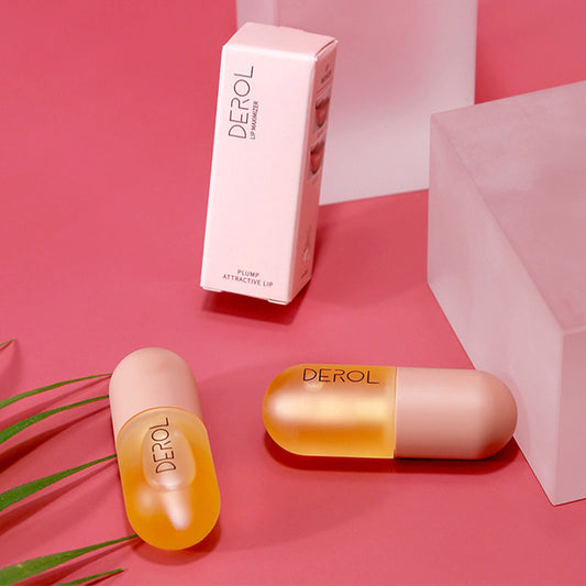 Day Night Instant Volume Lip Plumper Oil Clear Lasting Nourishing Repairing Reduce Lip Fine Line Care Lip Beauty Cosmetic - Tiff's Treasures