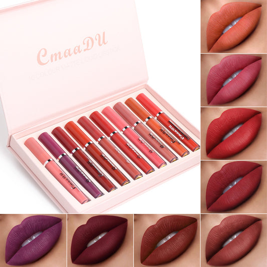 Women's Non-stick Cup Waterproof Matte Lipstick - Tiff's Treasures