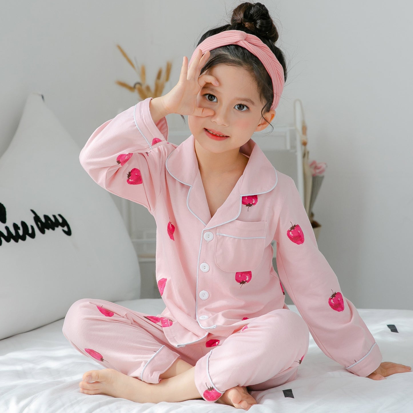 Cotton pajamas for children - Tiff's Treasures